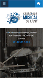 Mobile Screenshot of carrefourmusical.com